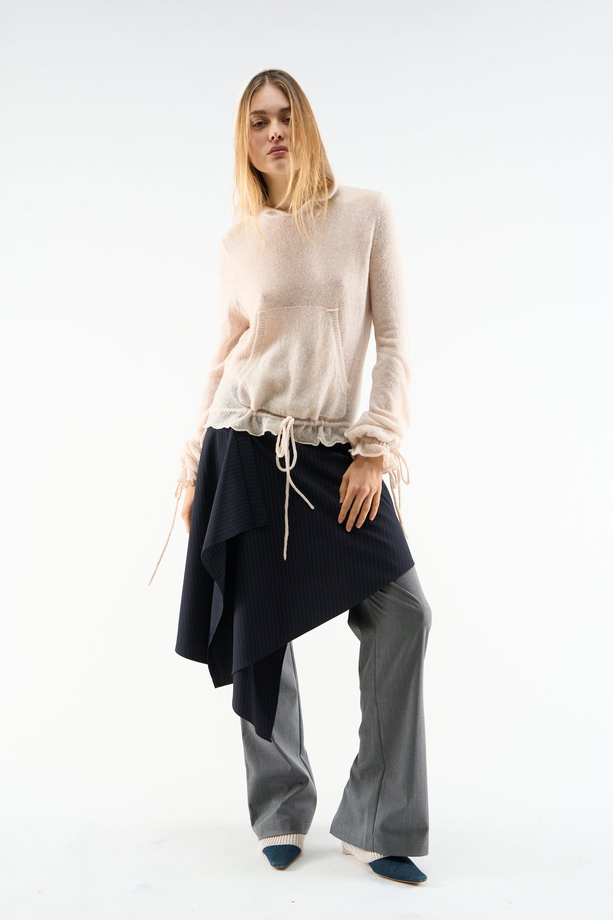 Laurent Beige Knit
