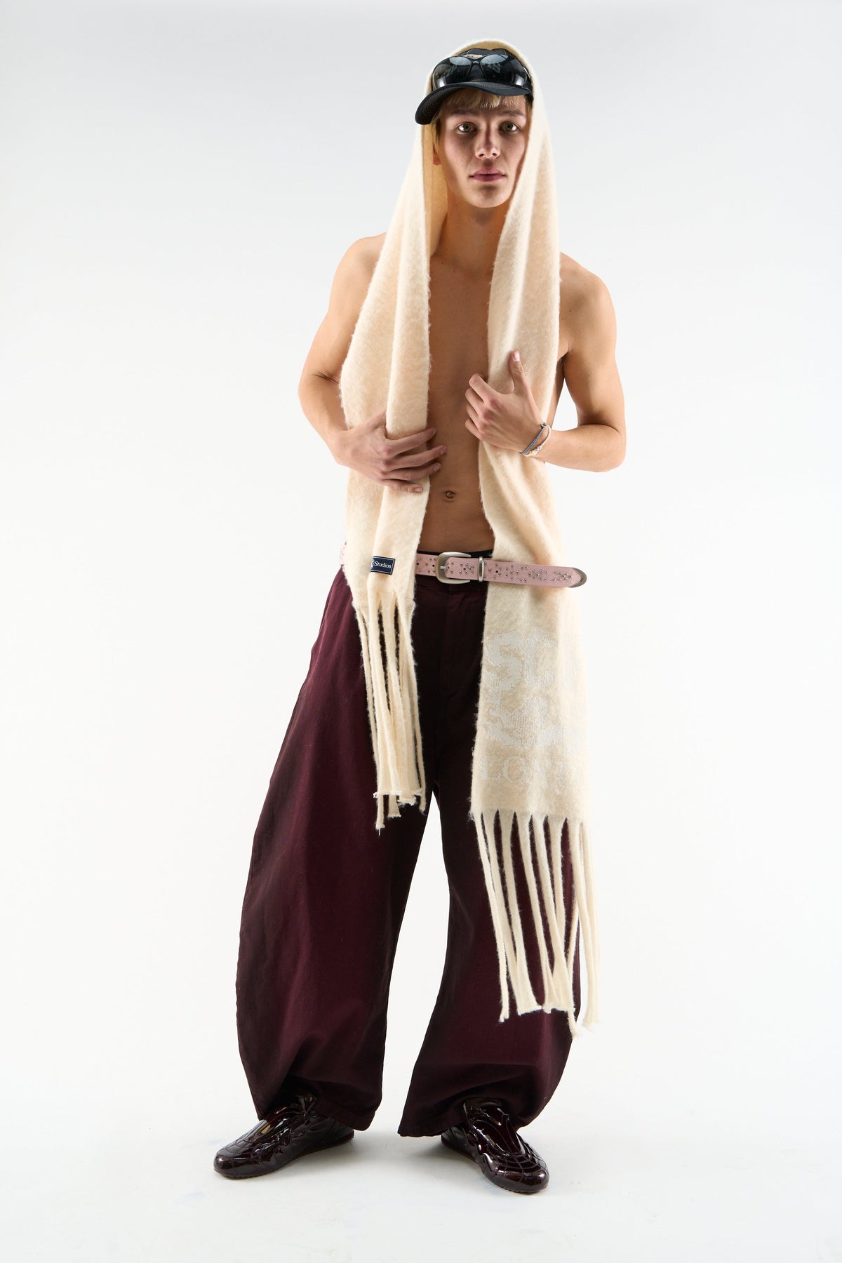 London Ecru Scarf