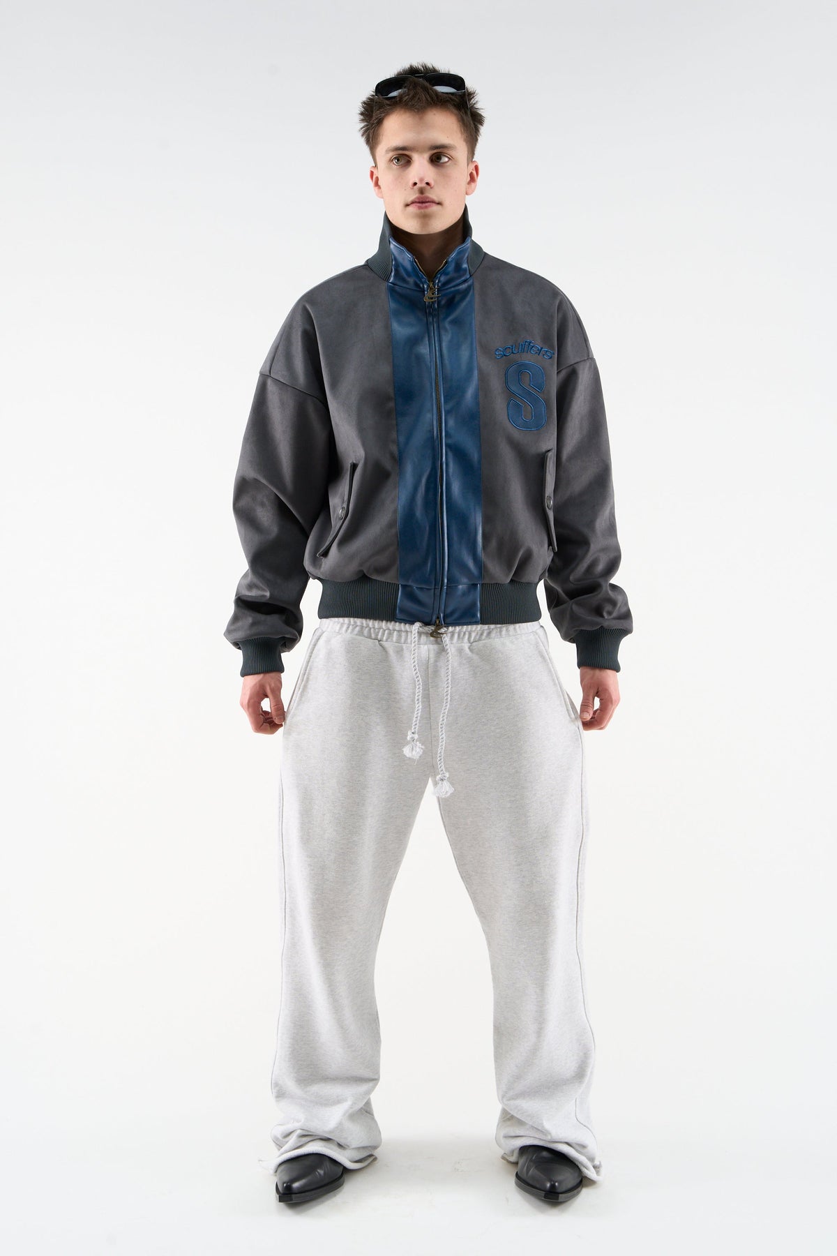 Pool Navy Zipper