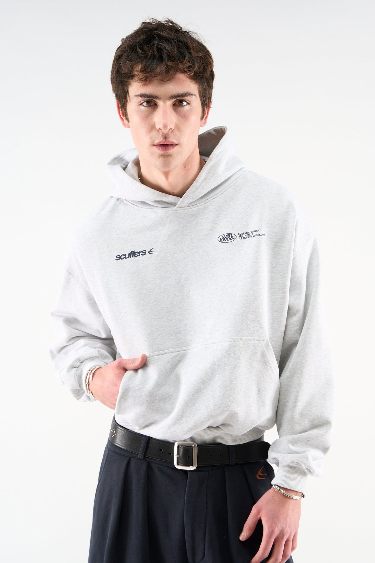 Sign Light Grey Hoodie