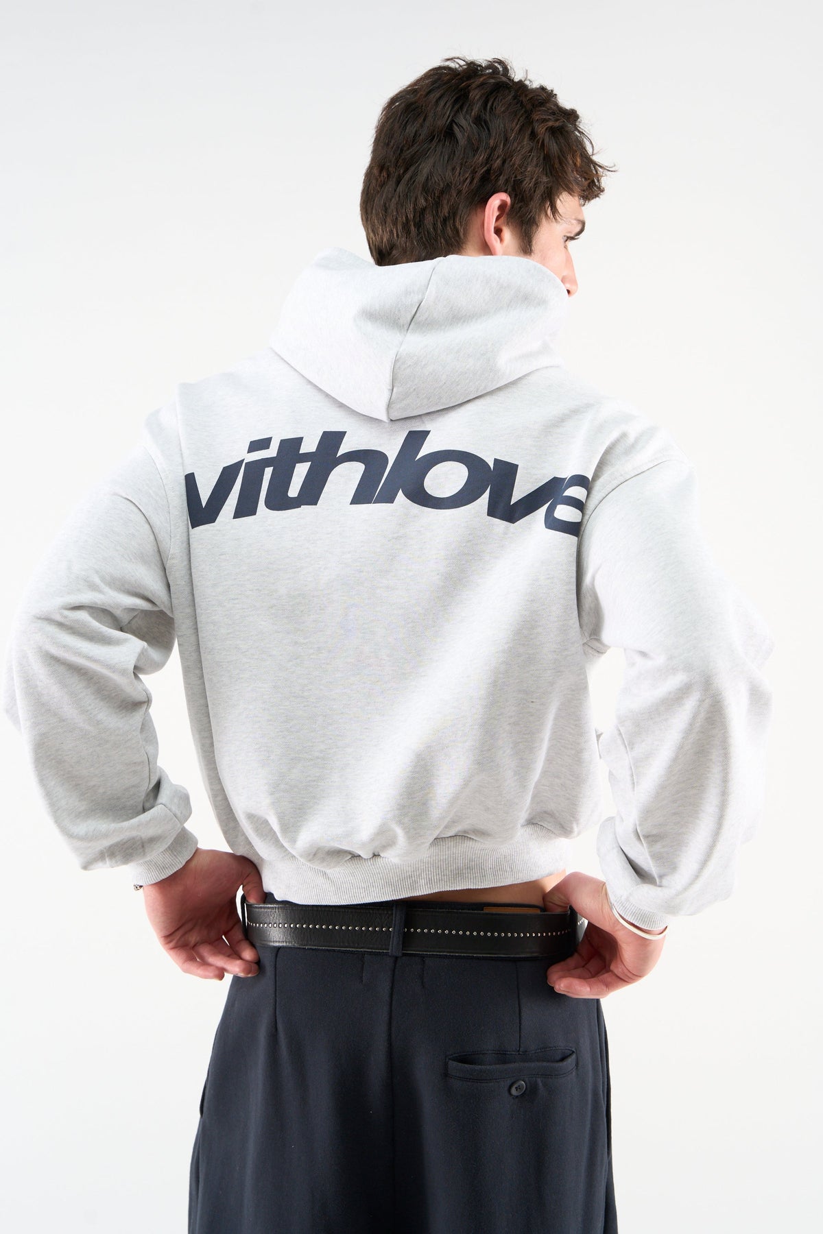 Sign Light Grey Hoodie