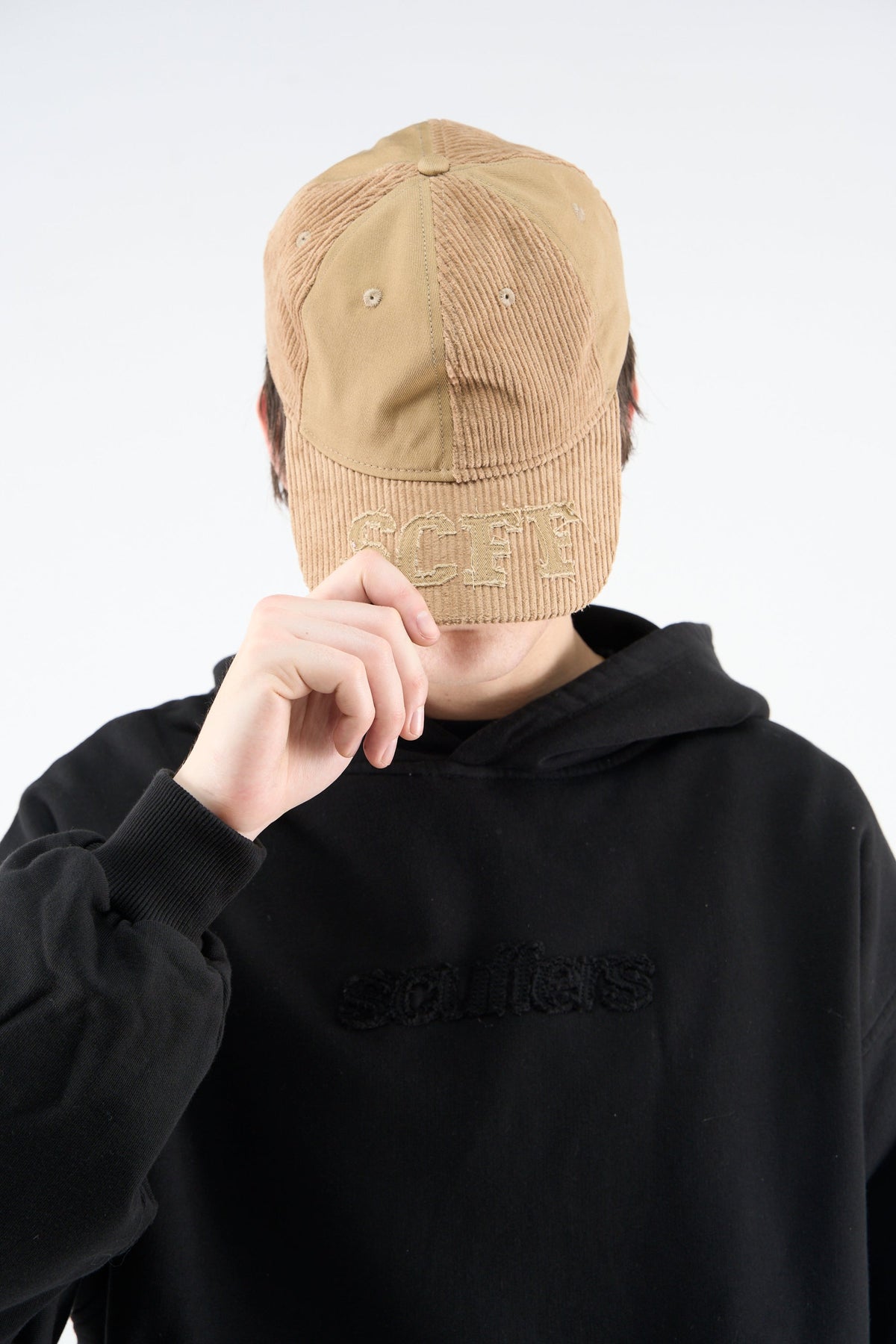 Mix Twill Brown Cap