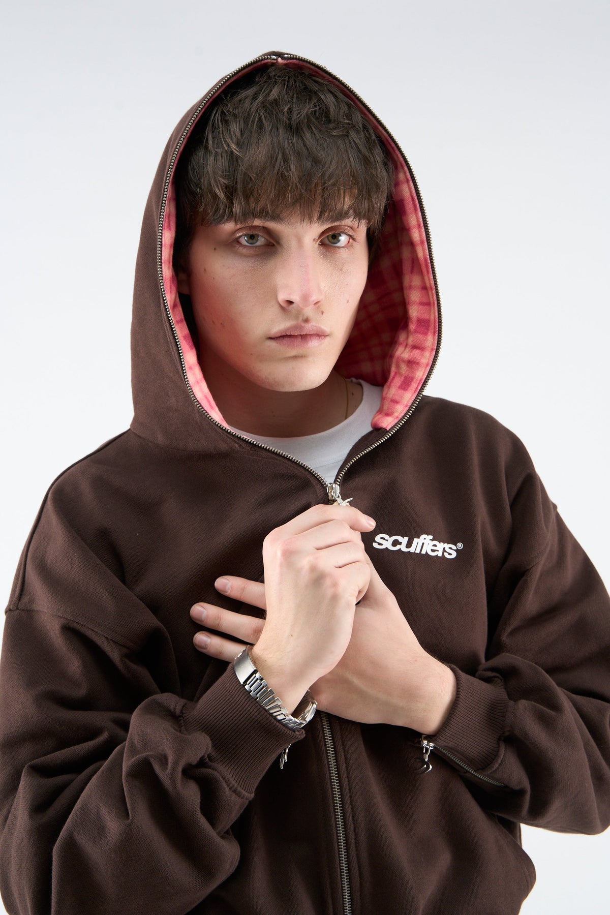 Gothic Brown Zipper