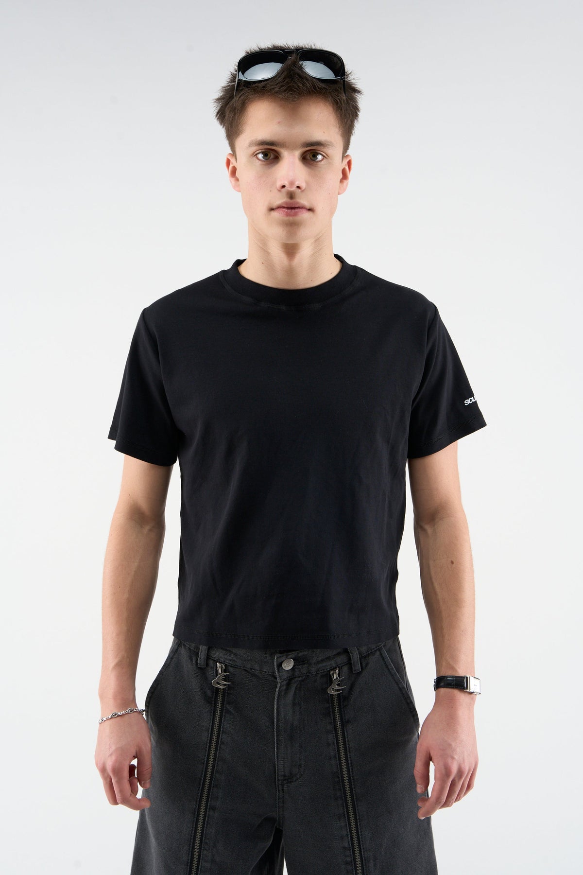 Interlock B&W Fitted T-Shirt Pack