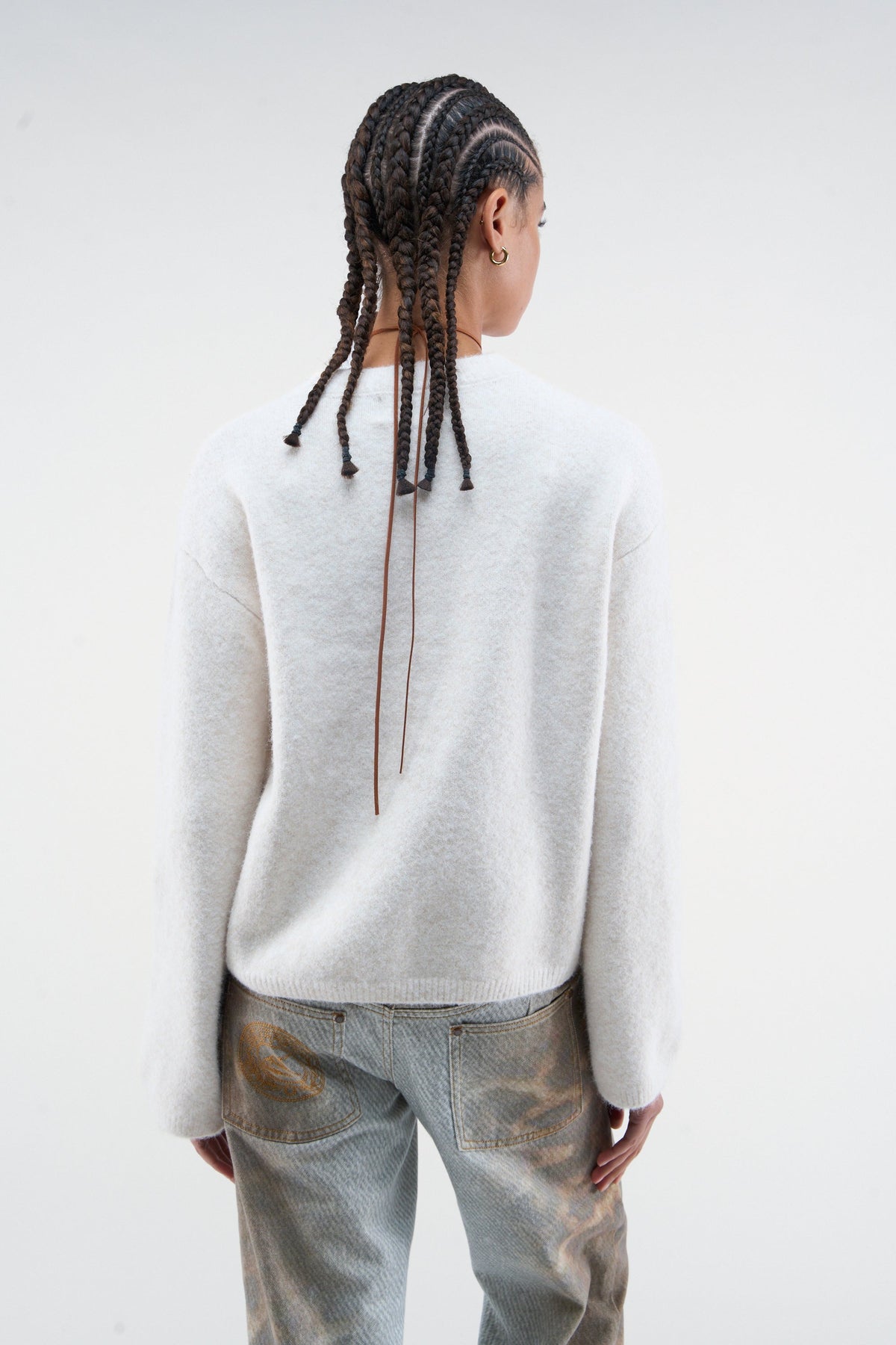 Blend Ecru Knit