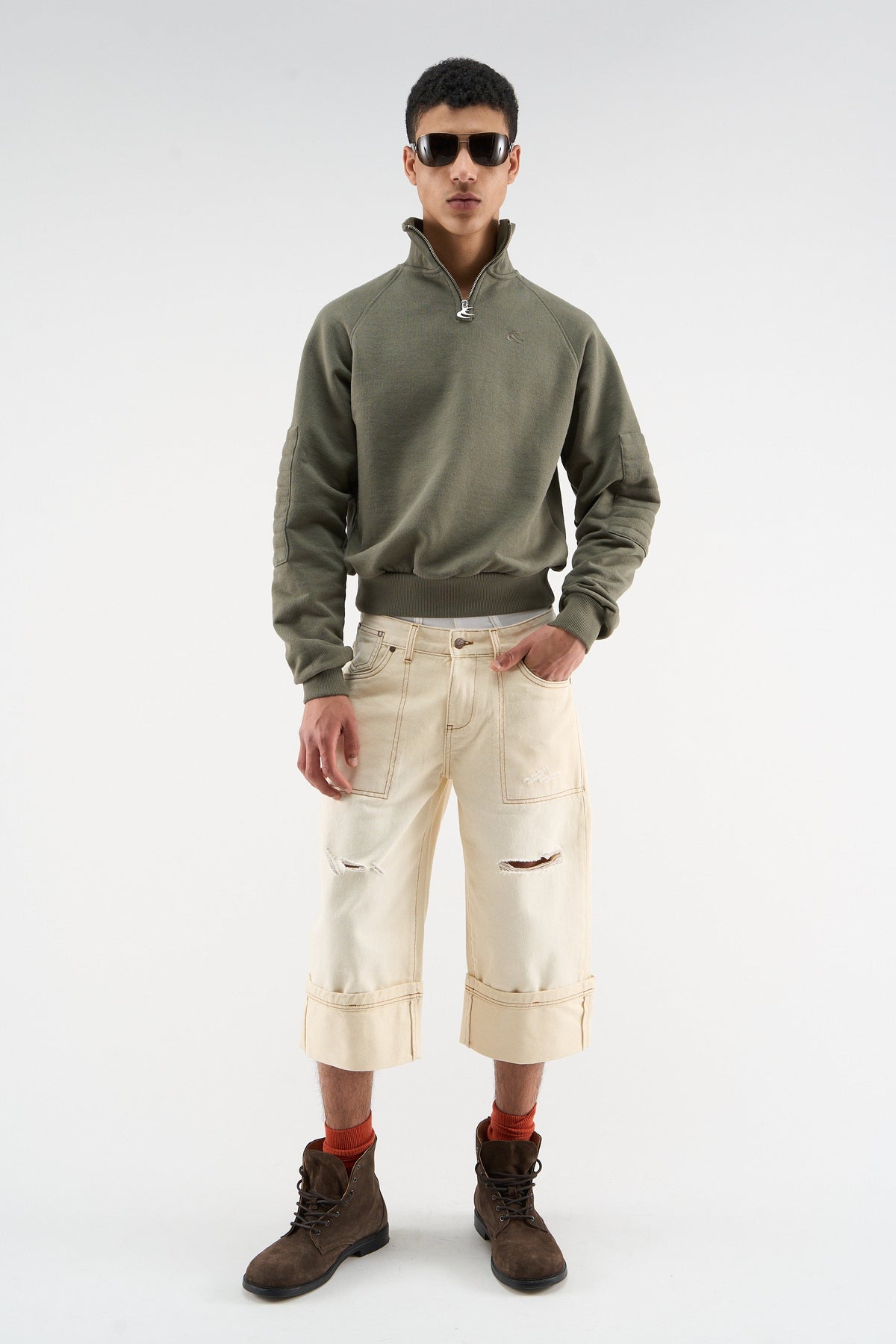 Capri Ecru Pants