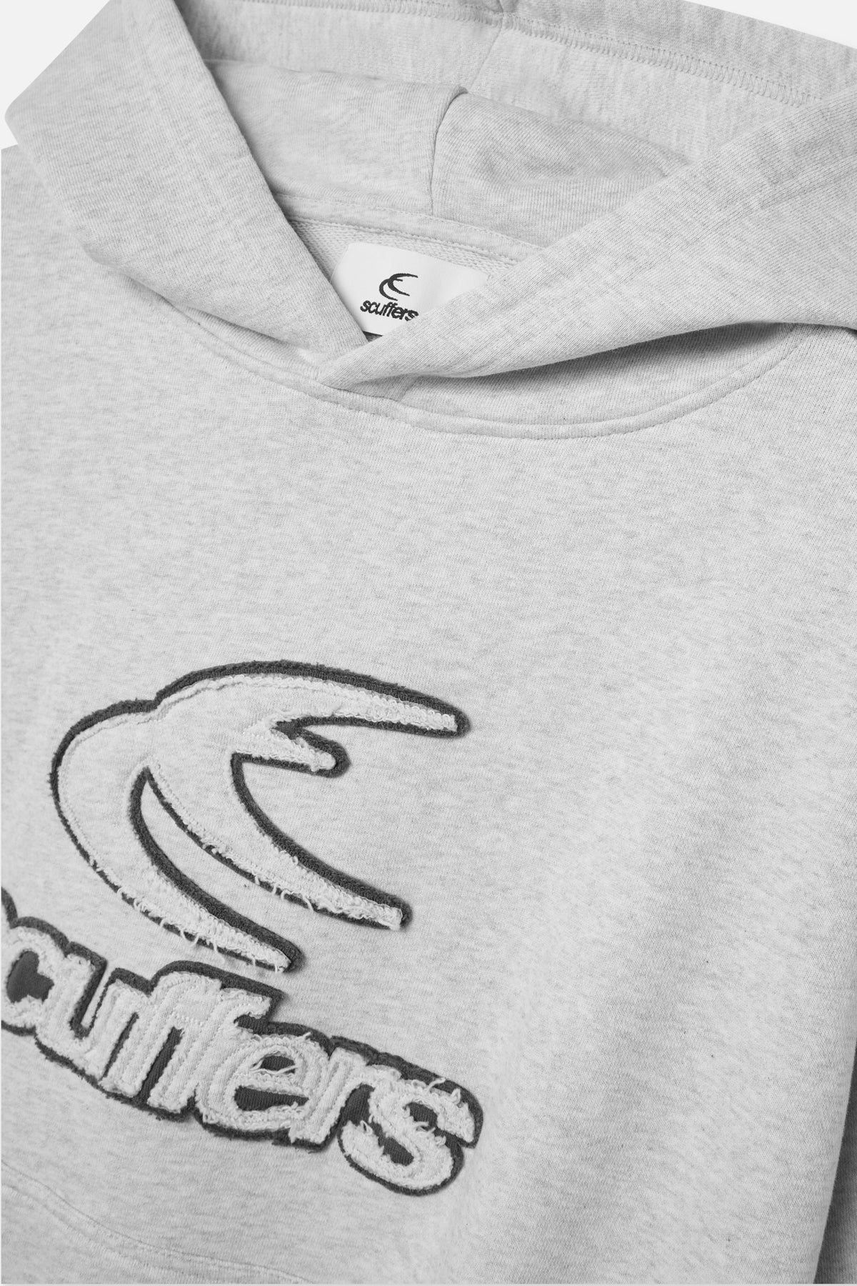 Double Light Grey Hoodie