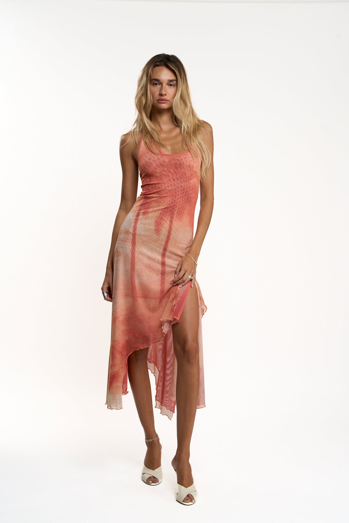 Summer Orange Dress
