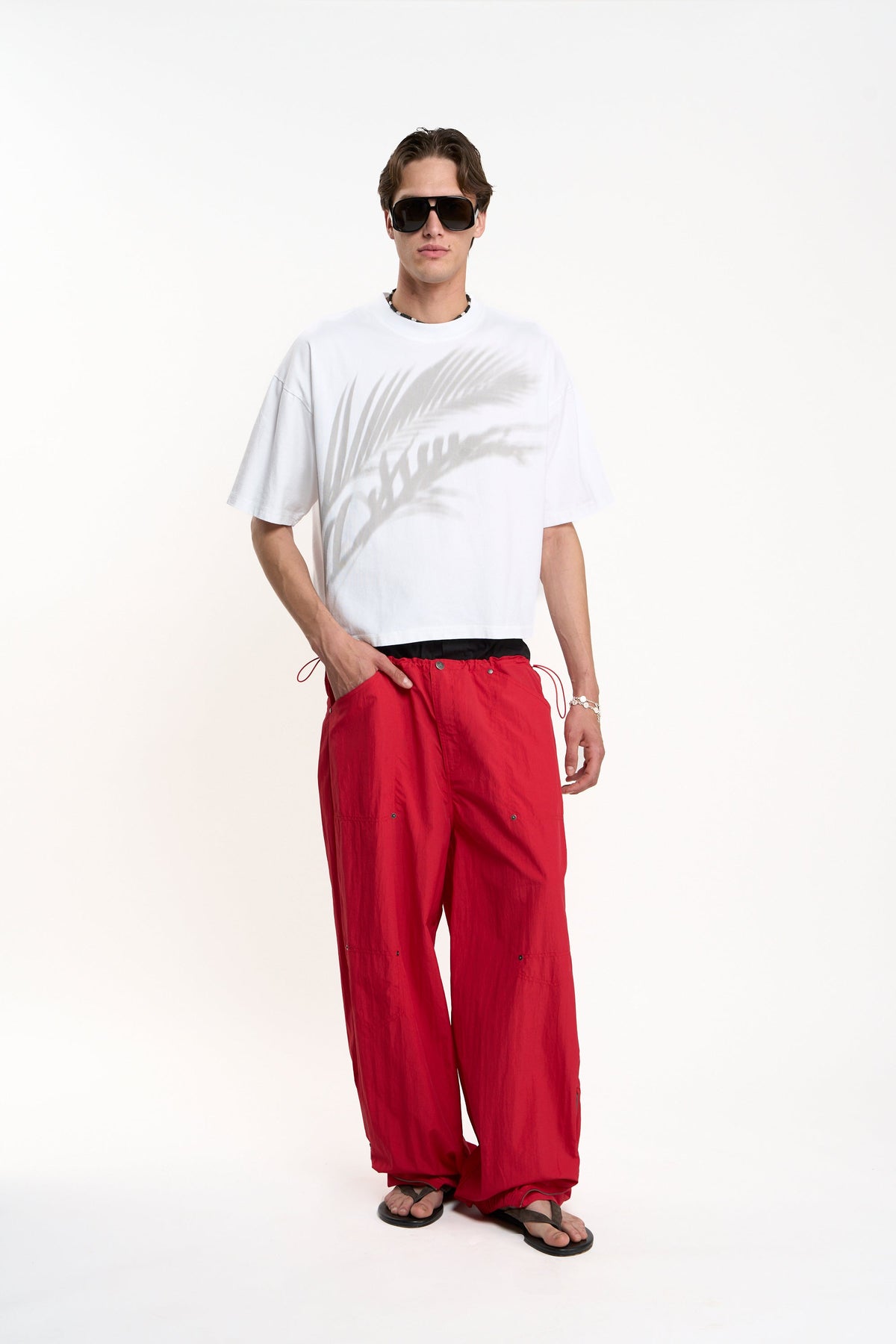 Palm Tree White T-Shirt