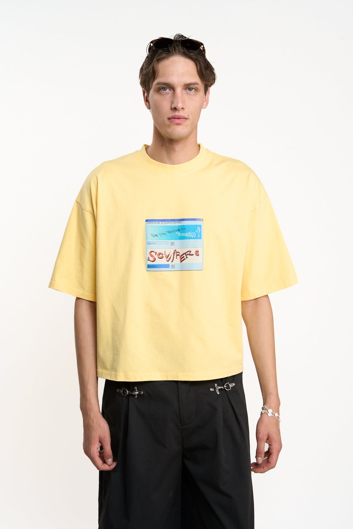 Log in Yellow T-Shirt
