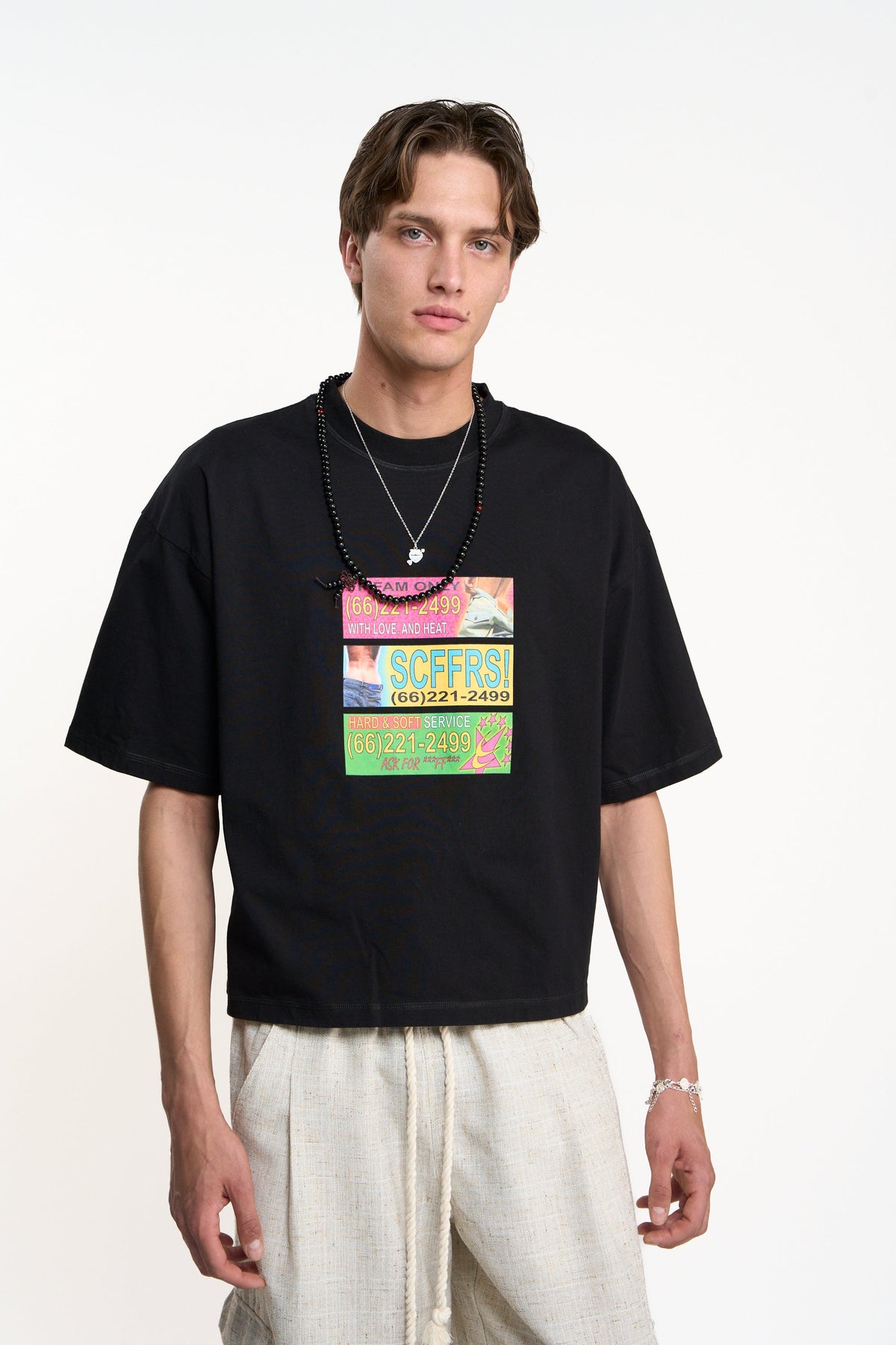 Love and Heat Black T-Shirt