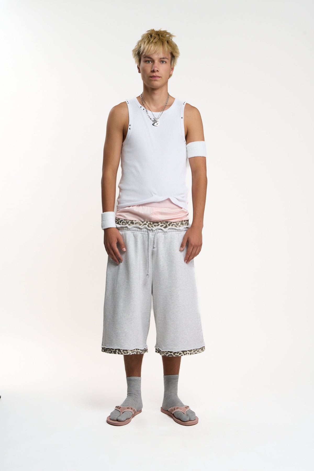 Leo Light Grey Jorts