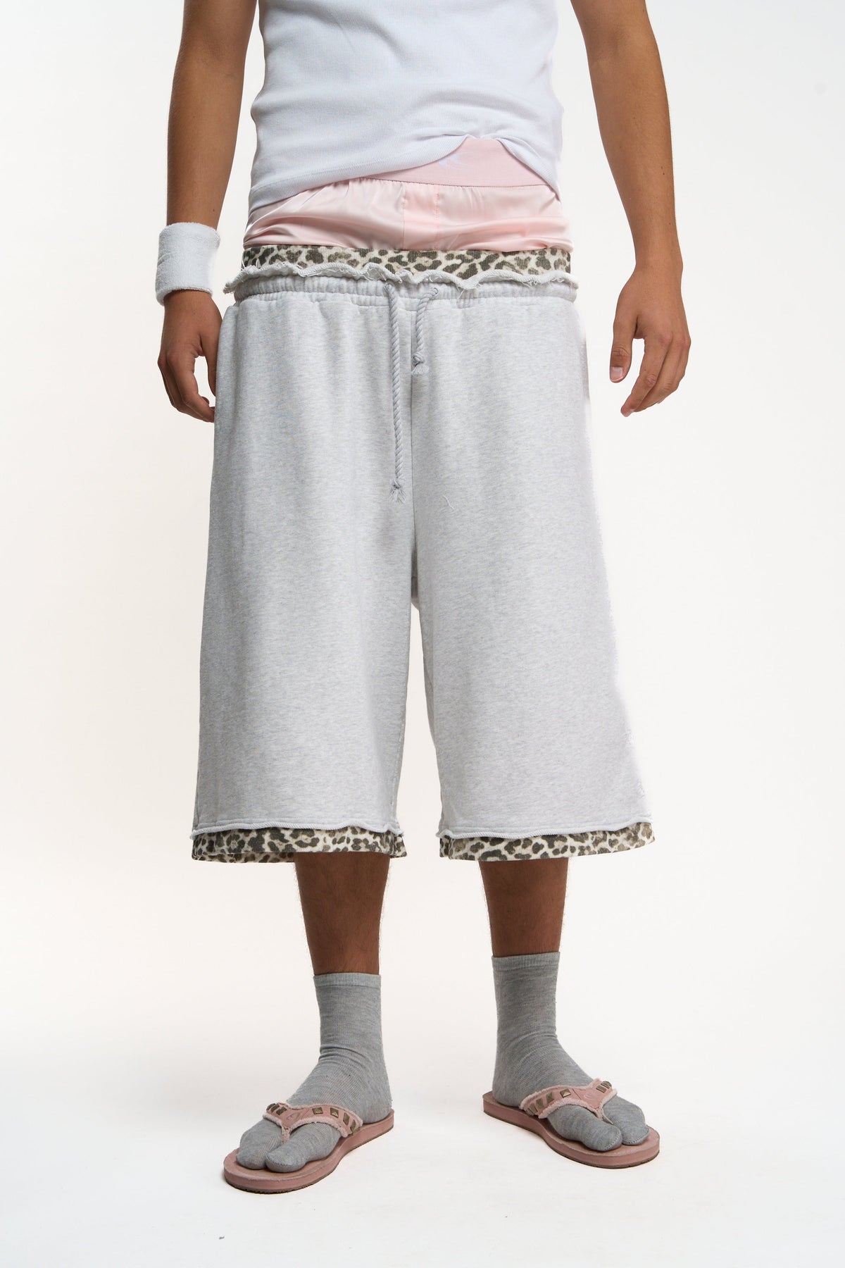 Leo Light Grey Jorts
