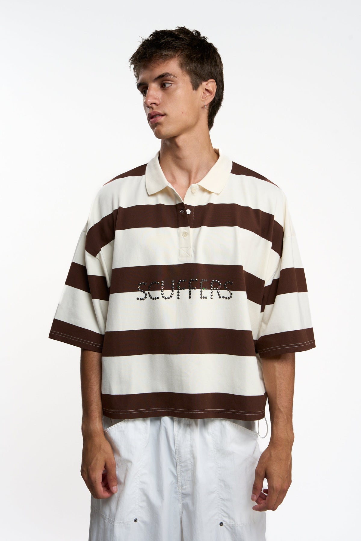 Letter Brown Polo