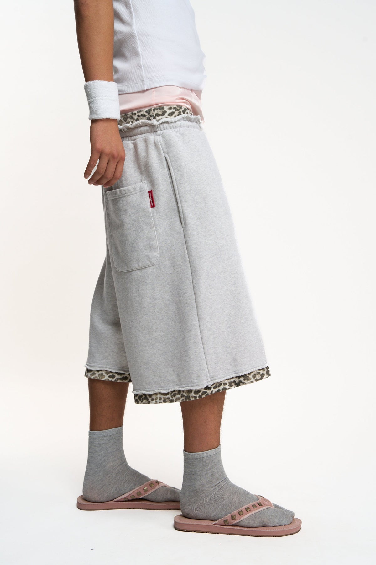Leo Light Grey Jorts