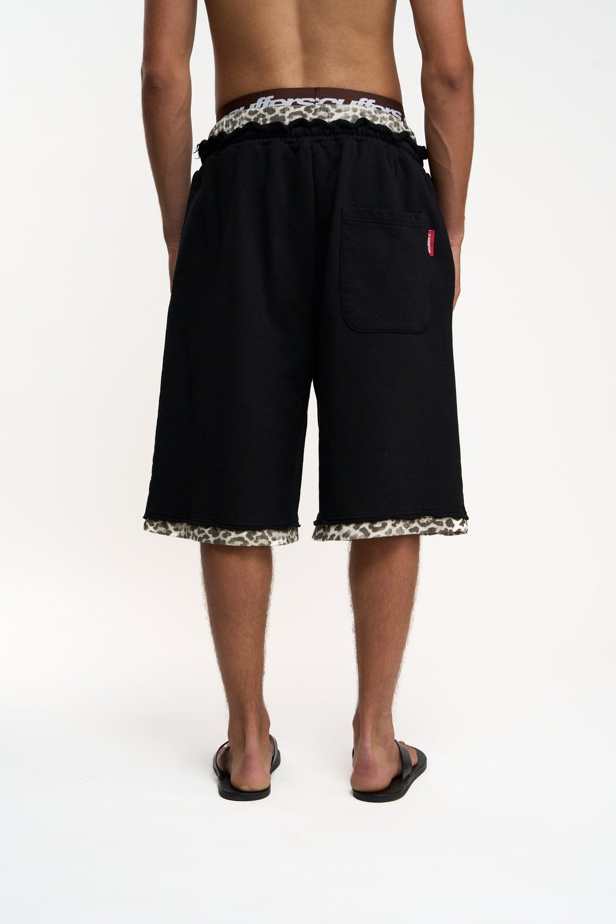 Leo Black Jorts