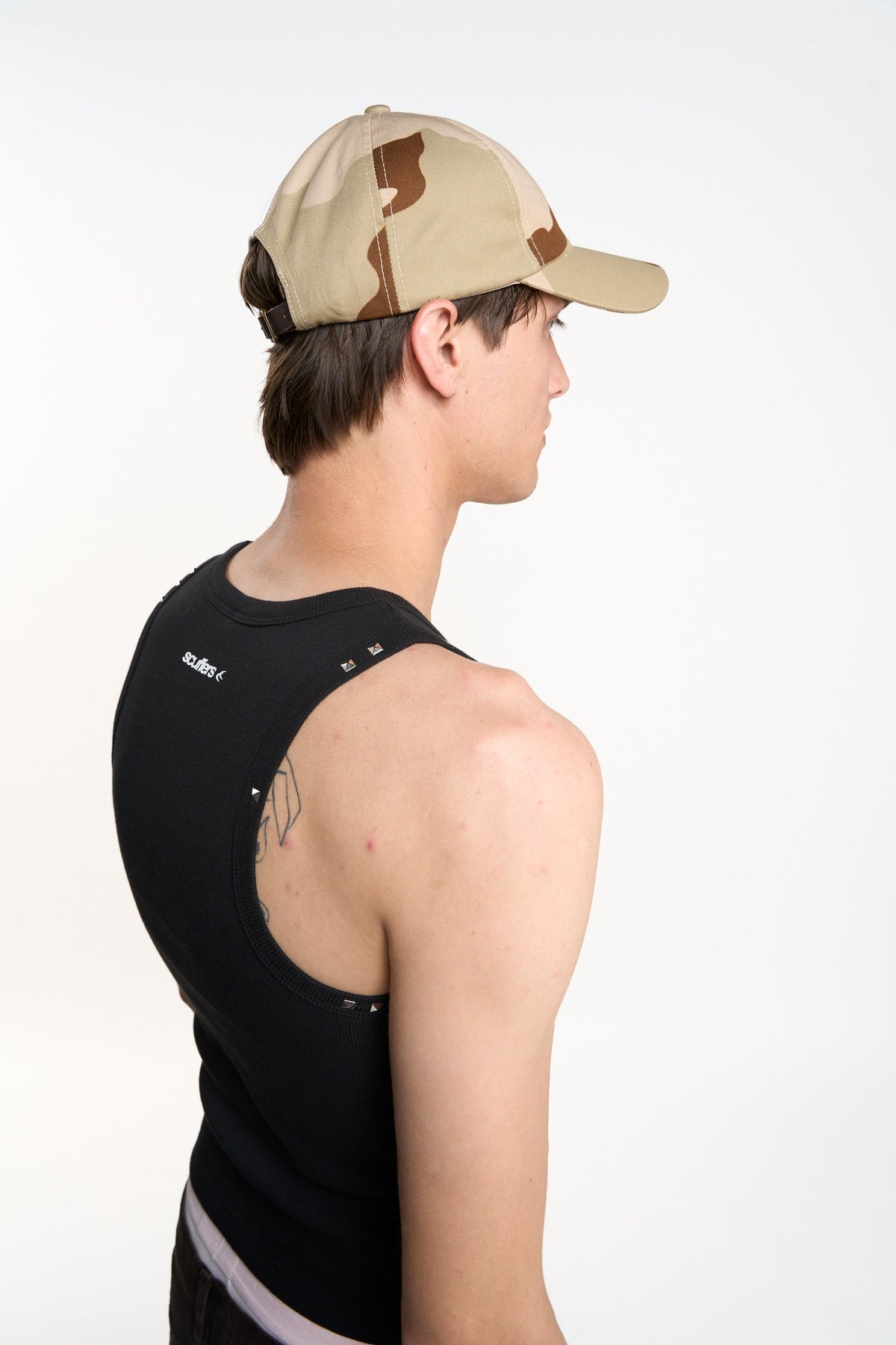 Marlon Camo Beige Cap