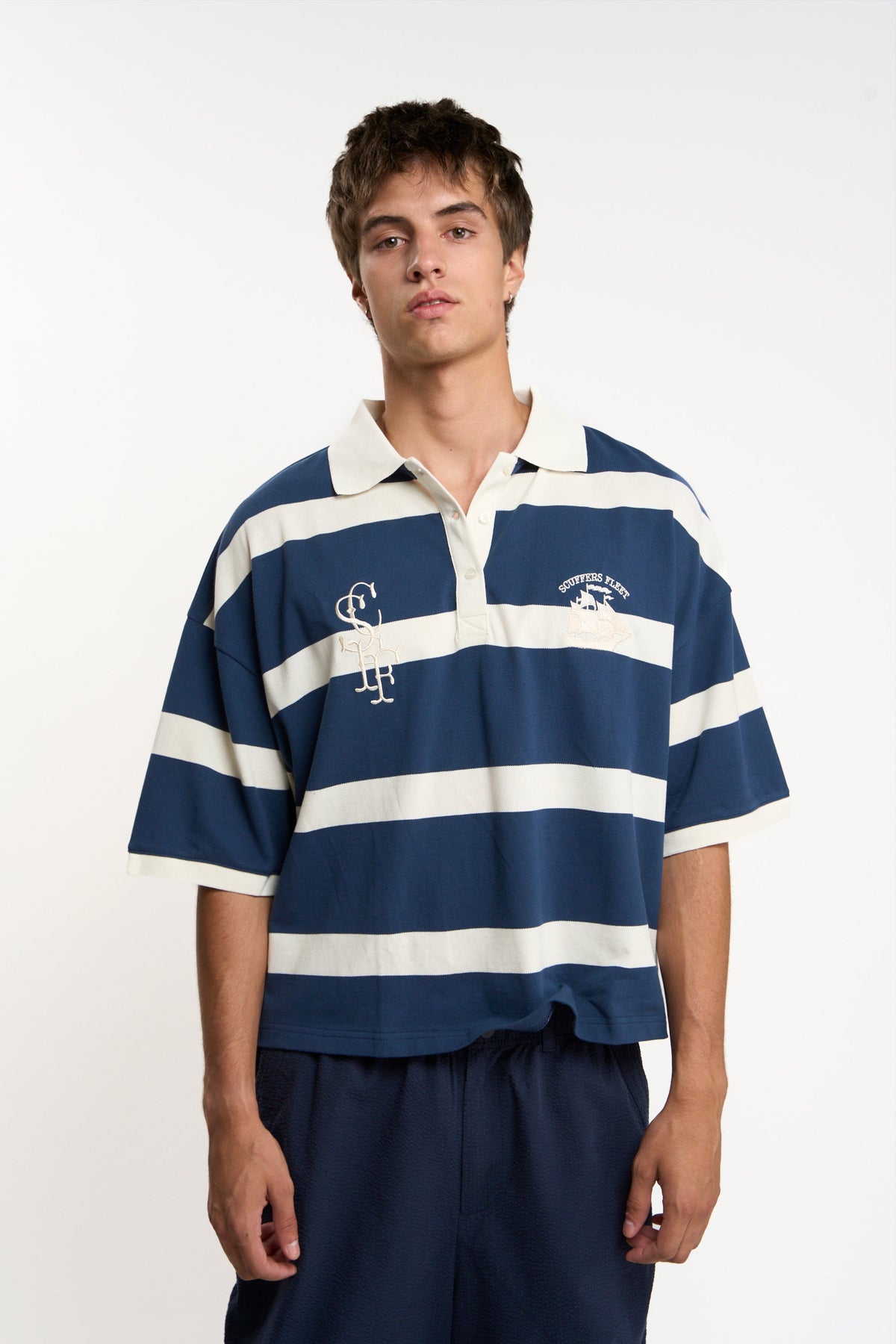 Pirate Navy Polo