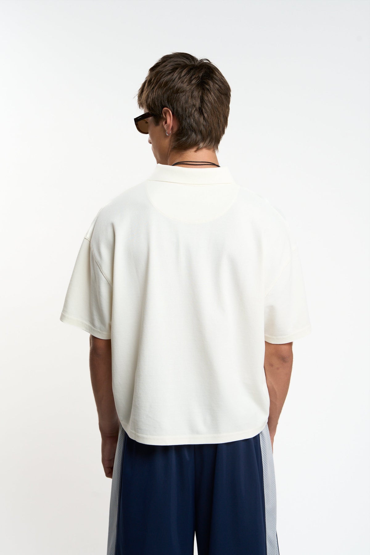 Barcelona White Polo
