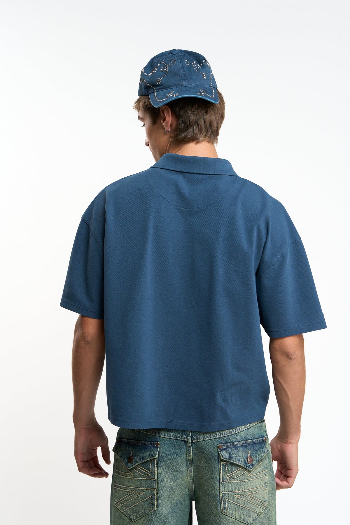 Barcelona Navy Polo