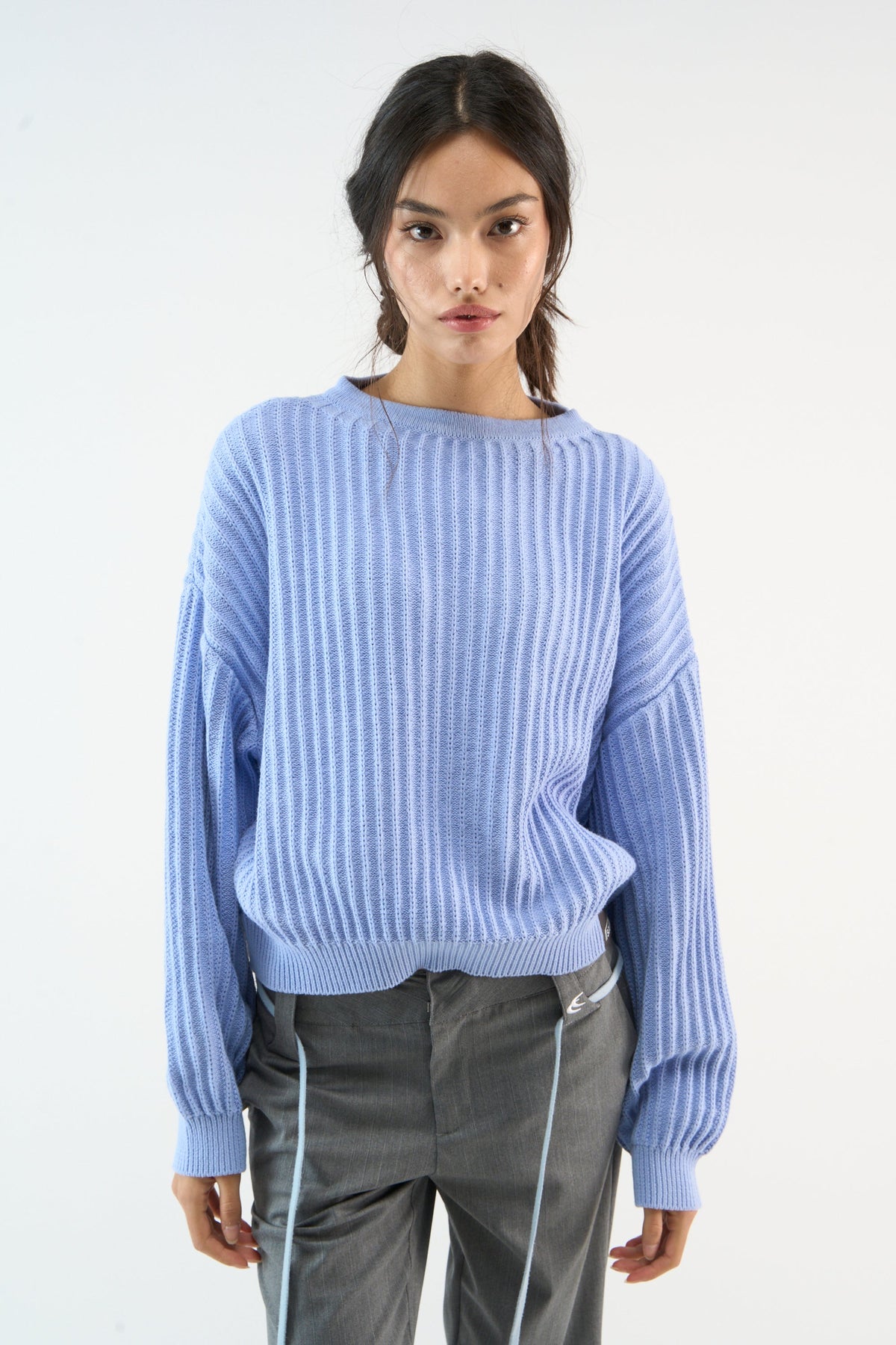 New Rookie Light Blue Knit
