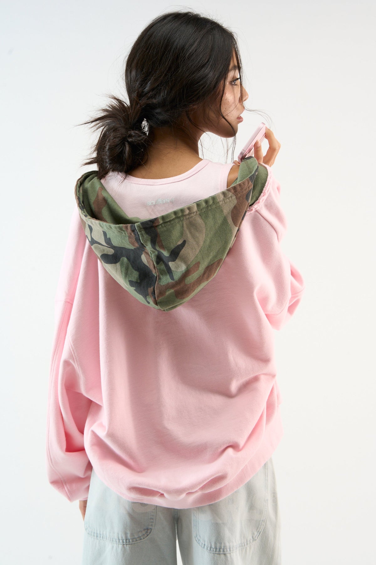 Mask Pink Zipper