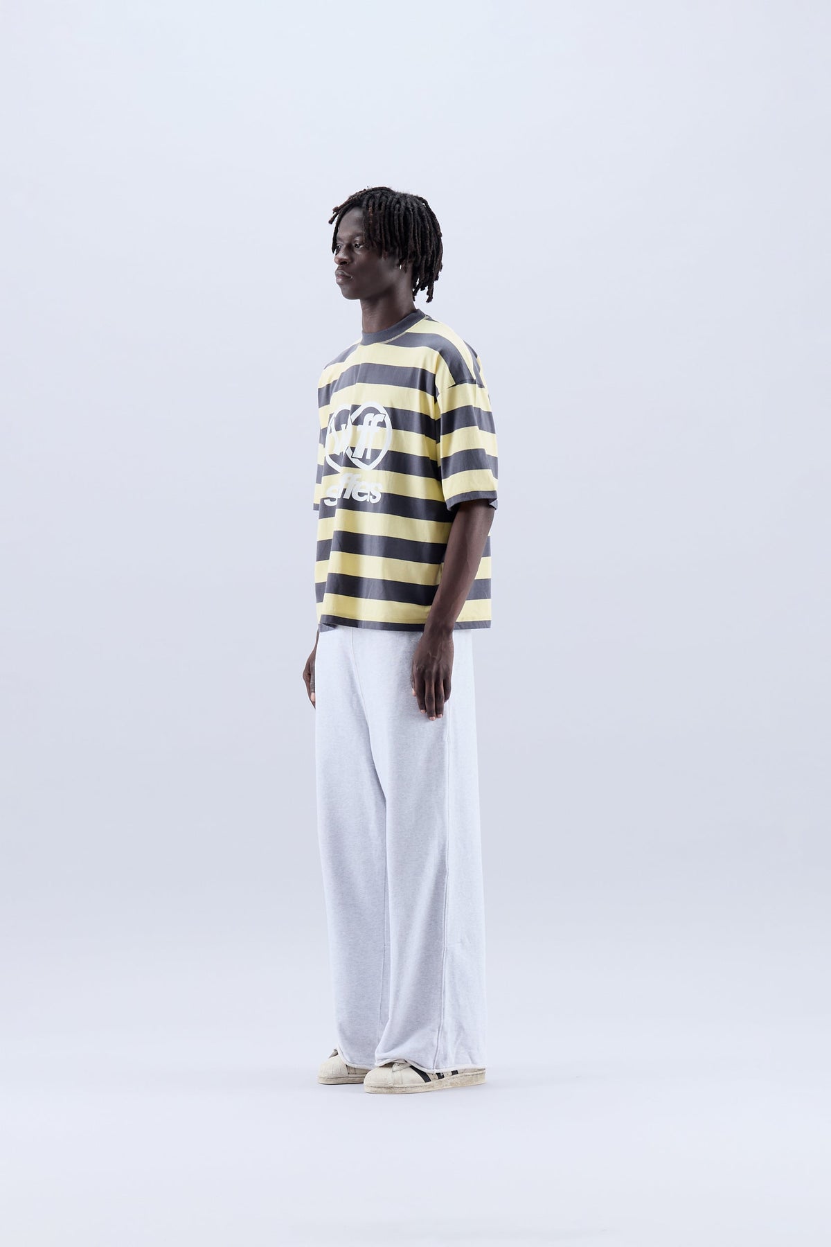 Paris Yellow Striped T-Shirt