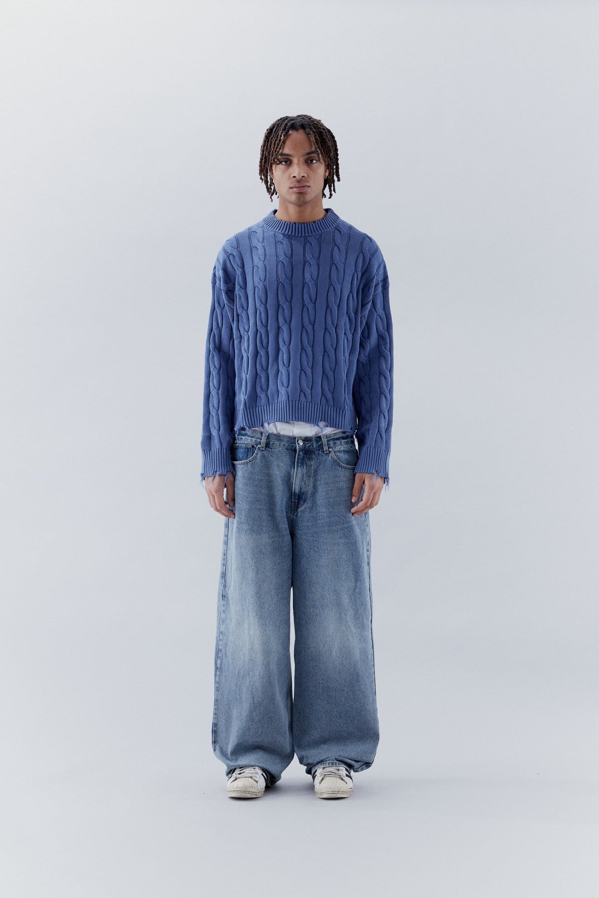 Trench Jersey Blue