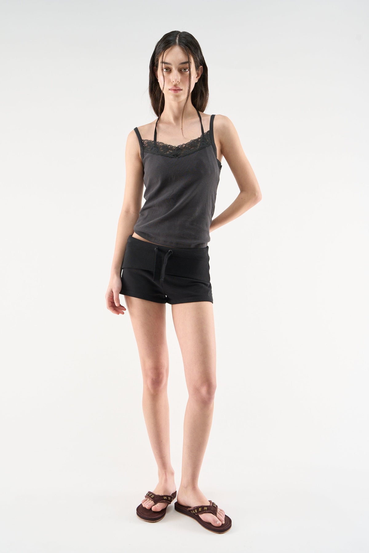 London Black Shorts