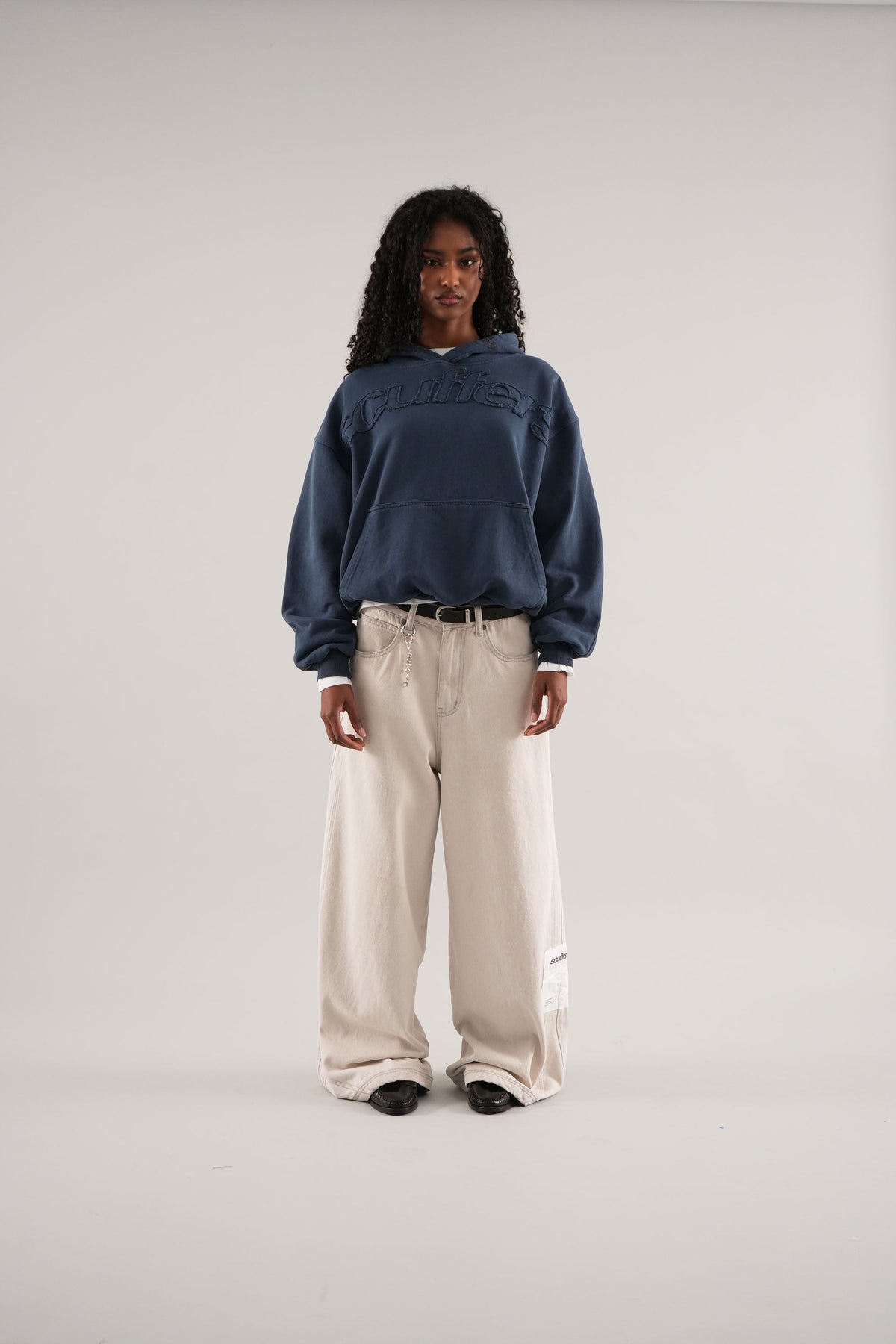 Raw Blue Hoodie