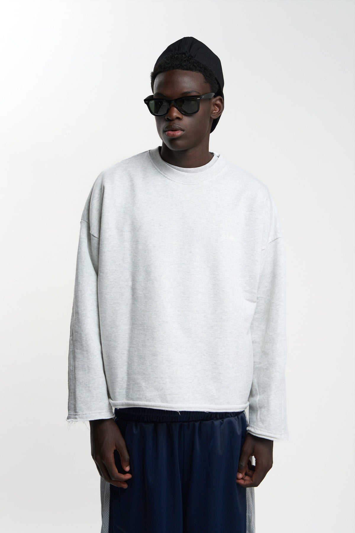 Dye Tech Grey Melange Sweatshirt