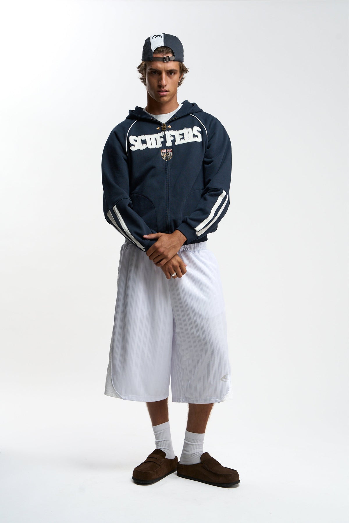 Bentley Navy Zipper