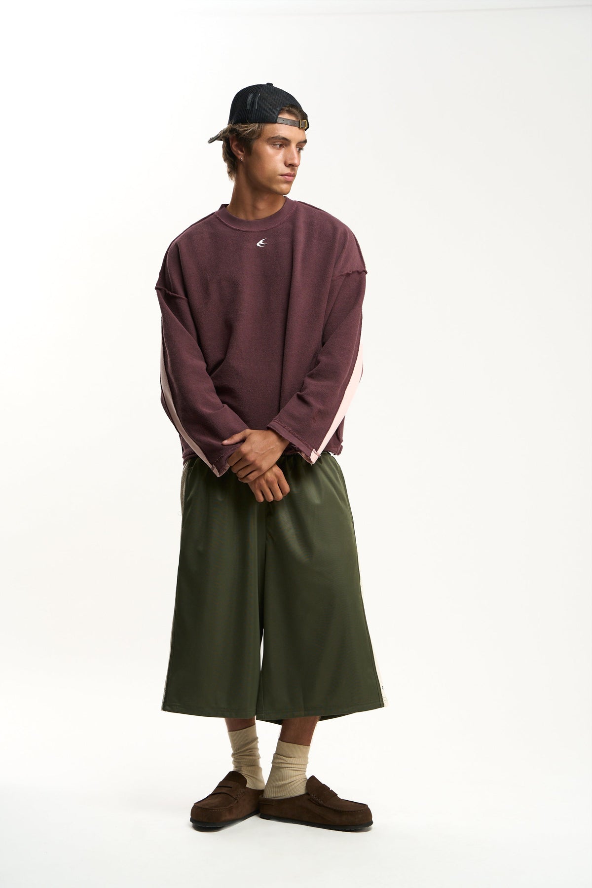 Dye Tech Burgundy Sweatshirt