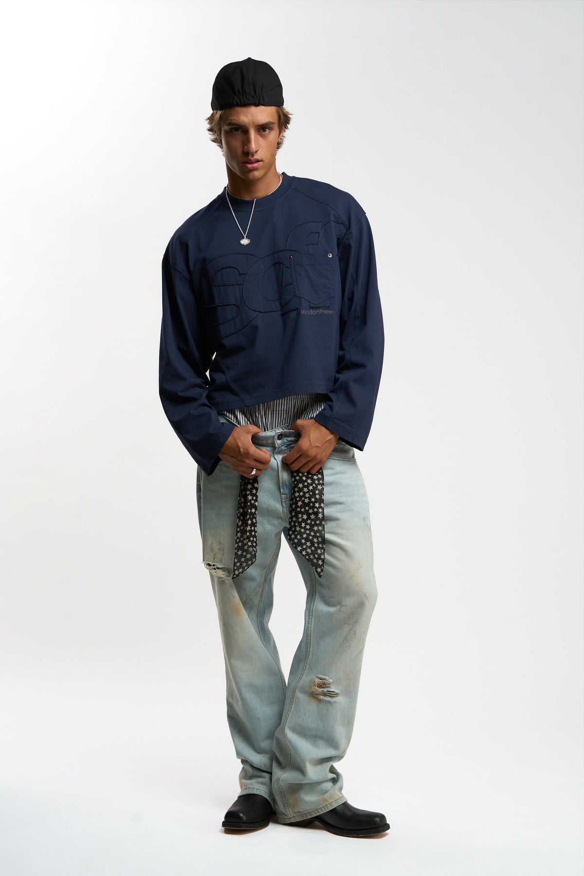 Original Navy Longsleeve