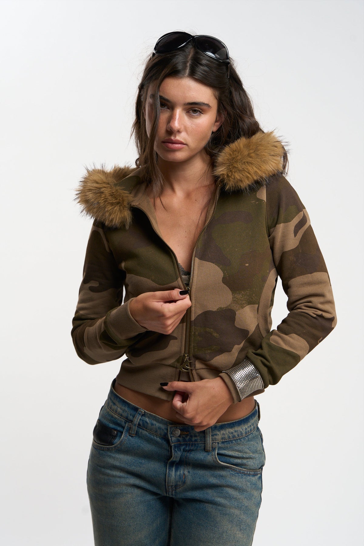Furby Camo Zipper
