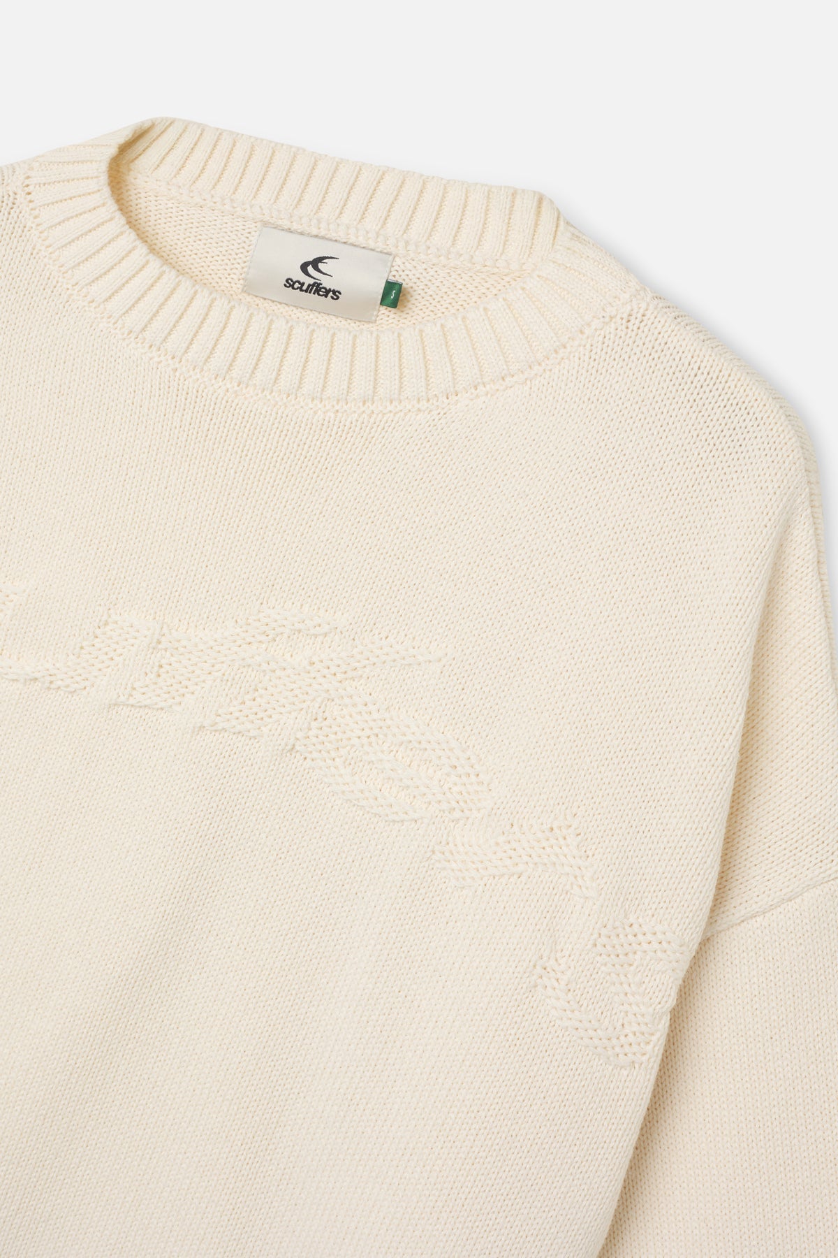 Flag Ecru Knit
