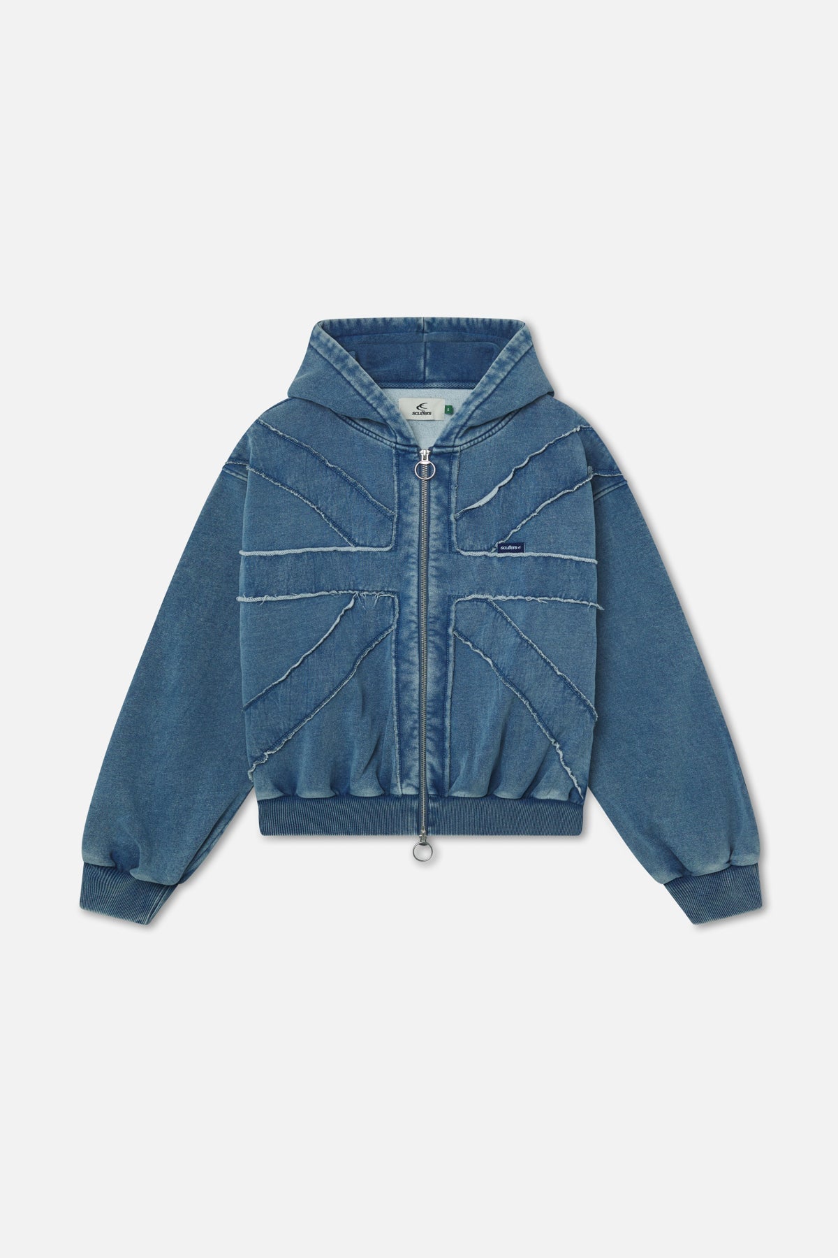 Flag Blue Zipper