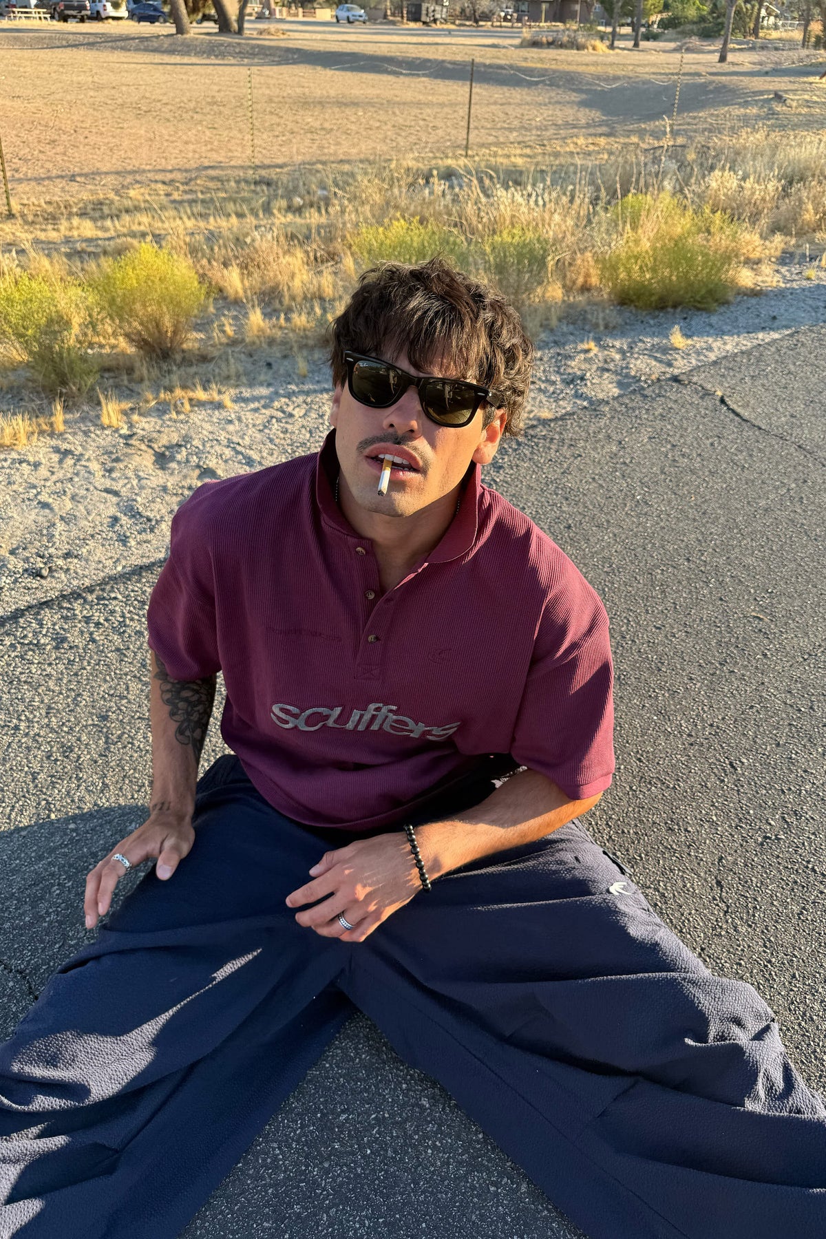 Blade Purple Polo