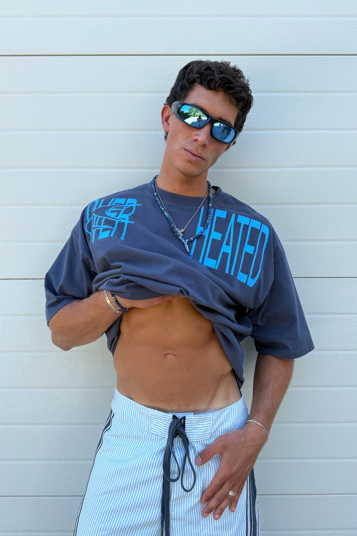 Overheated Navy T-Shirt