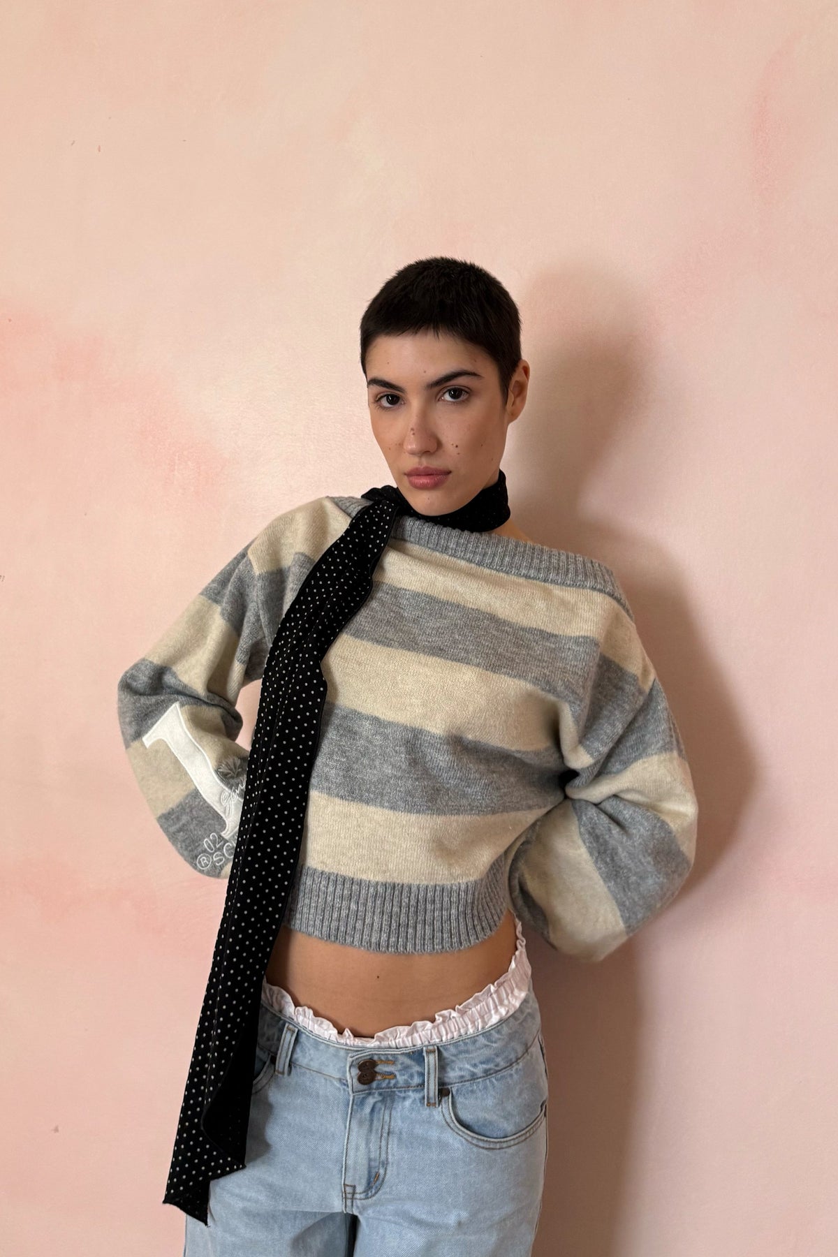 Martina Ecru Knit