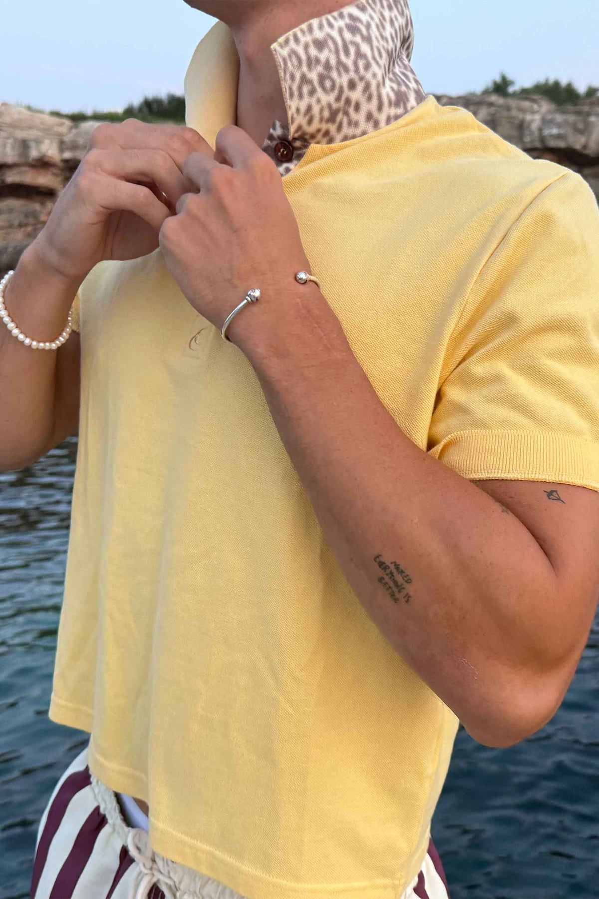 Leo Yellow Polo
