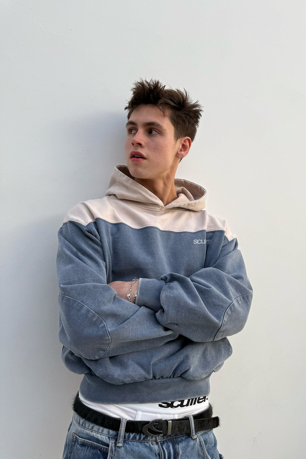 Lizzie Blue Hoodie
