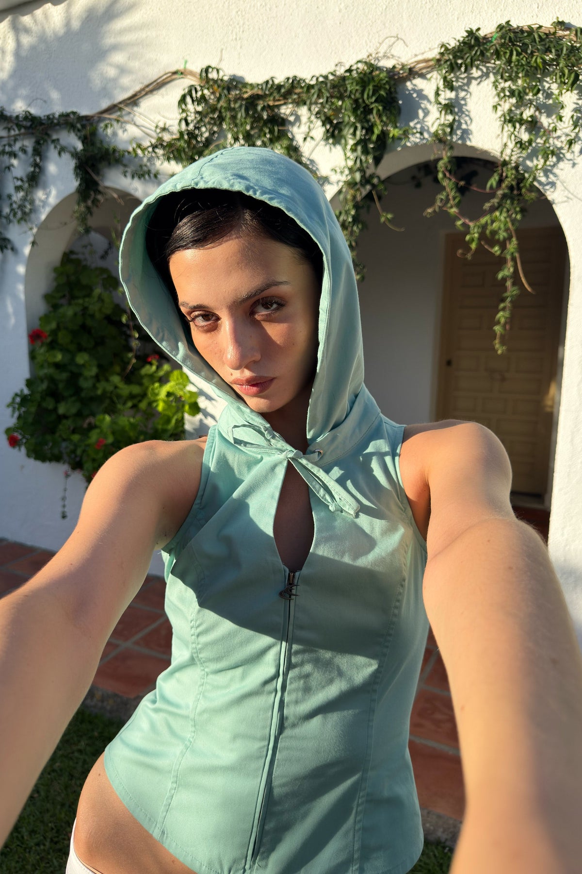 Cinthia Blue Shirt