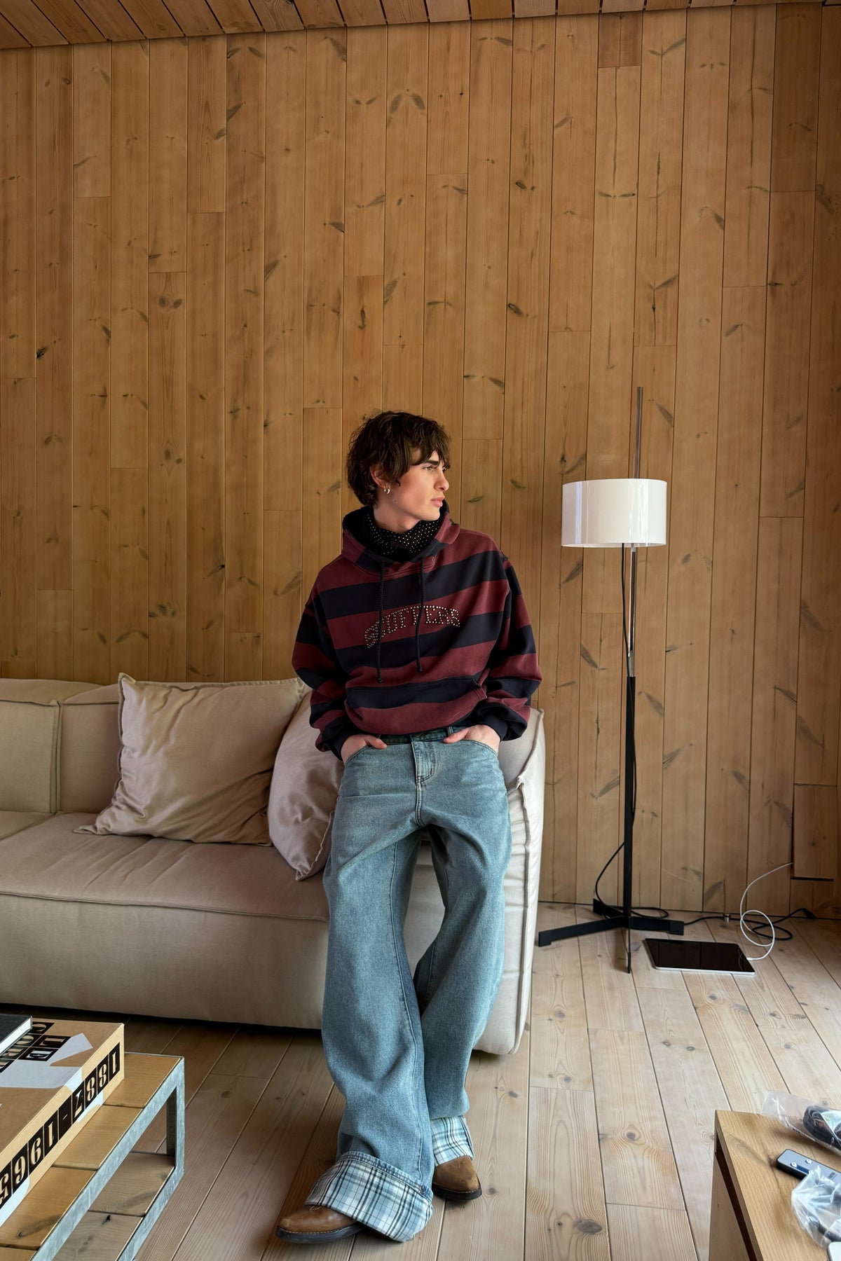 Oak Light Blue Pants
