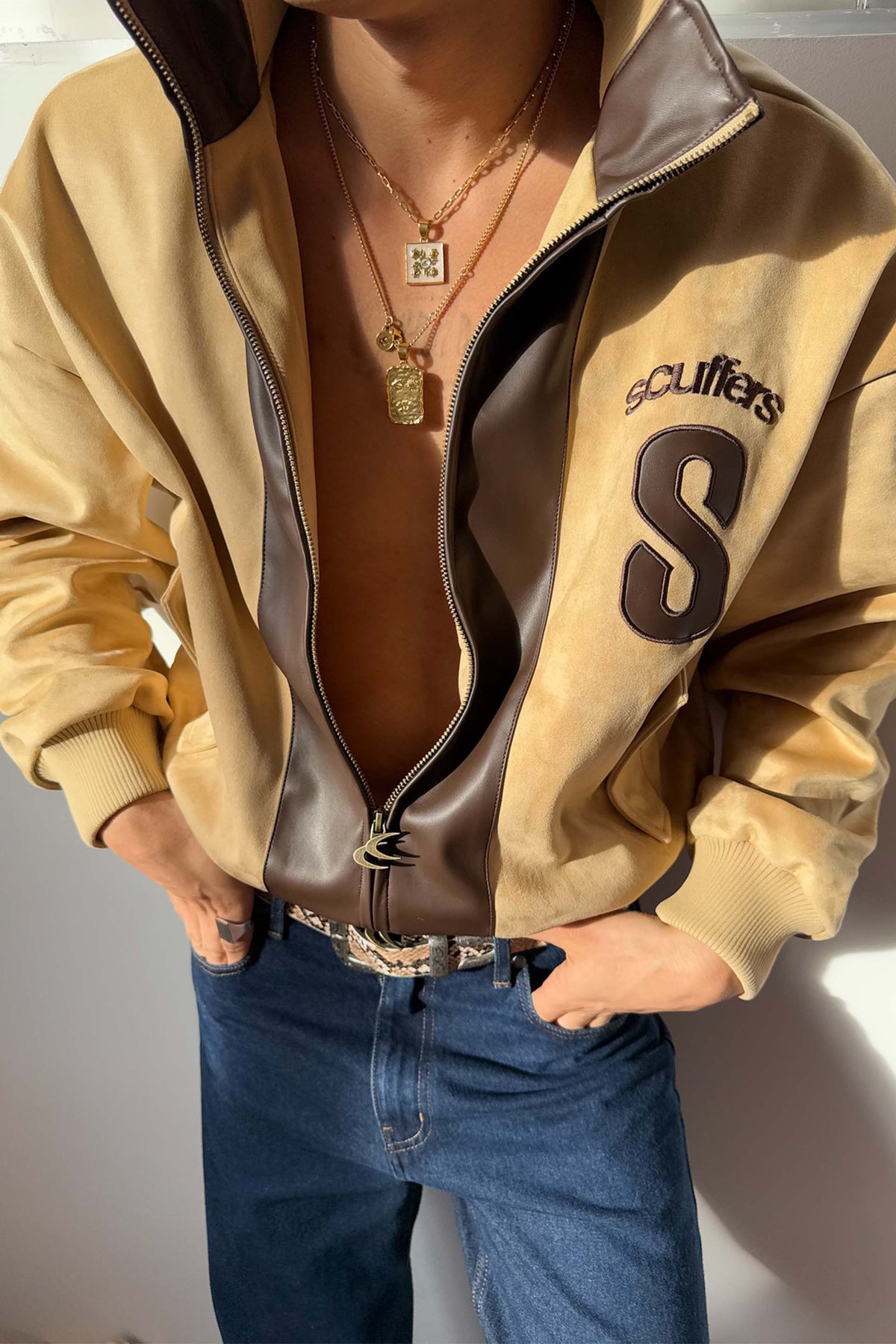 Pool Beige Zipper