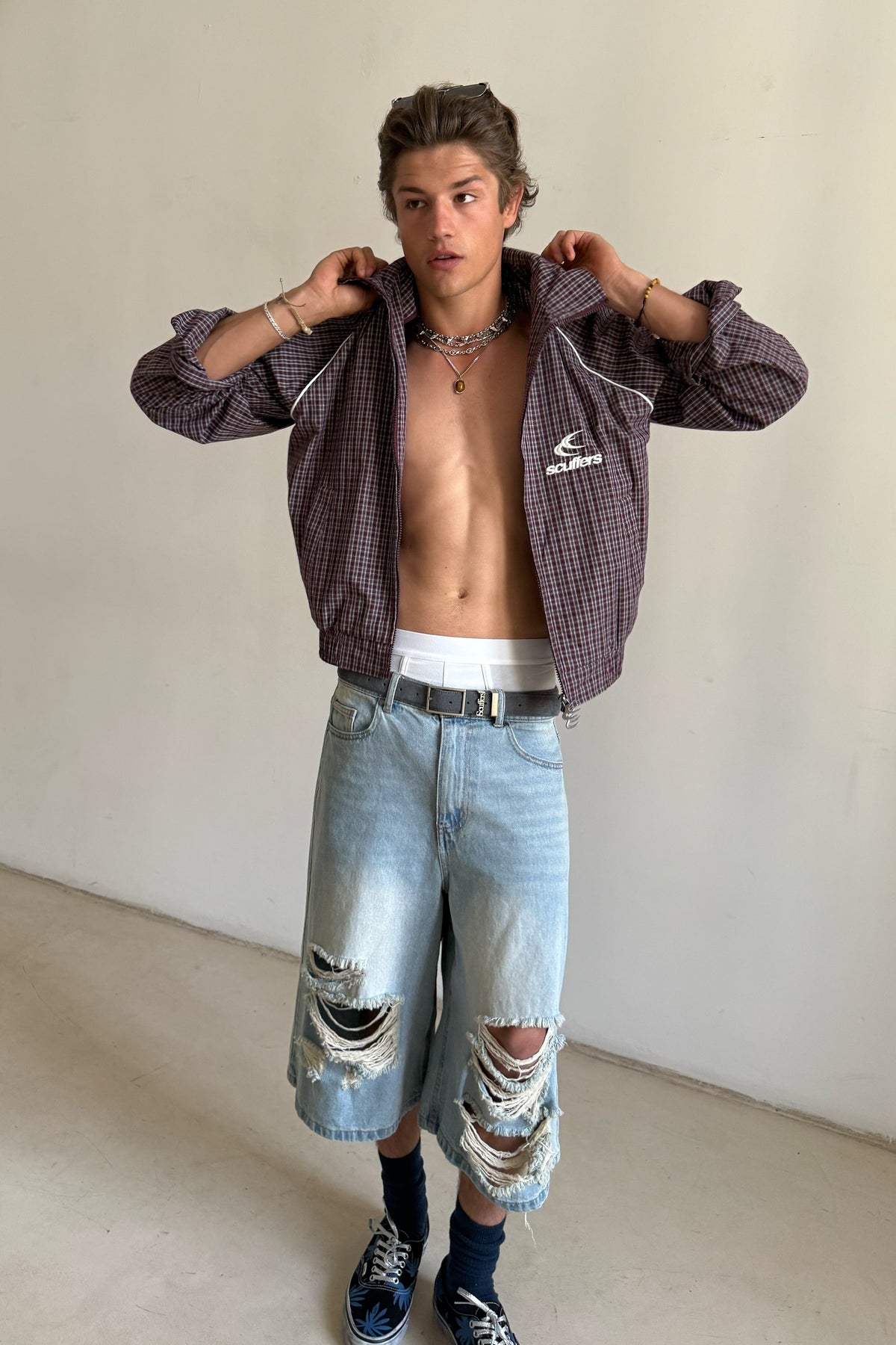 SS26 Jumbo Light Blue Jorts