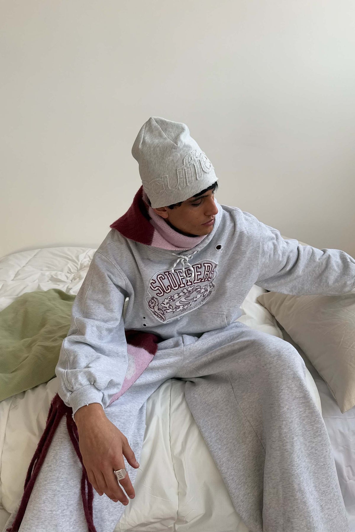 Raw Grey Beanie