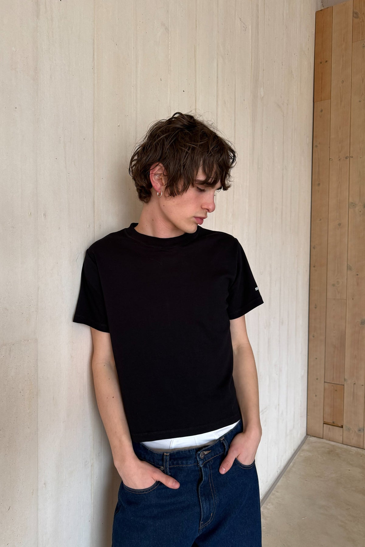 Interlock B&W Fitted T-Shirt Pack