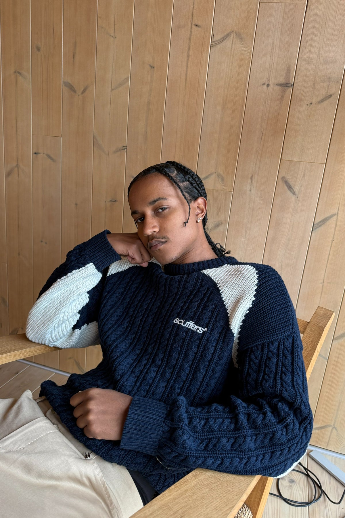Essex Navy Knit