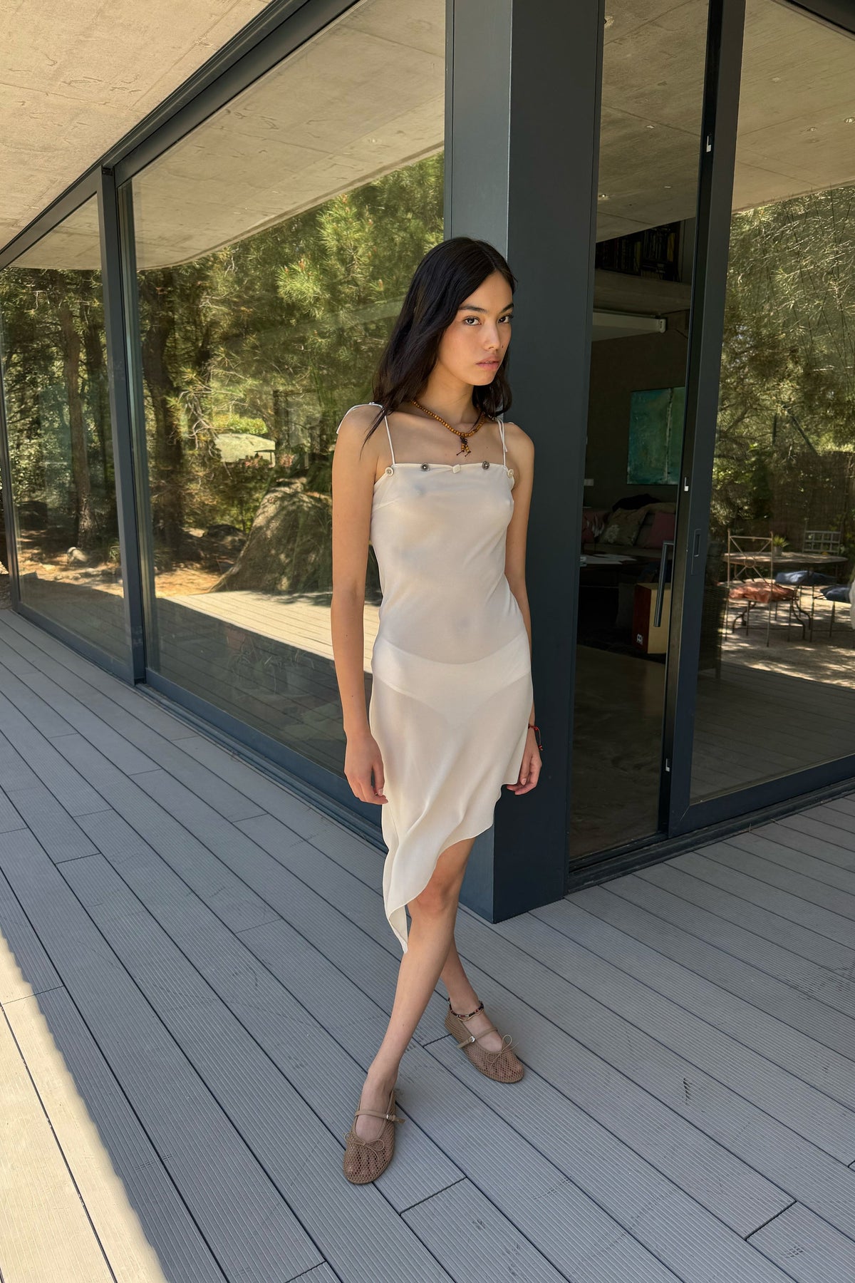 Kaya Ecru Dress